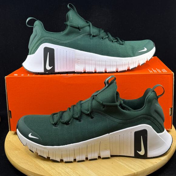 Nike Free Metcon 6 TB 'Pro Green White' HM3754-300 Men's Size 12.5 Shoes - Picture 1 of 10